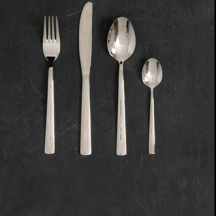 16 Piece Etched Deco Cutlery Set