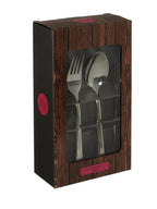 16 Piece Etched Deco Cutlery Set