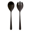 Matt Black 2 Piece Salad Servers