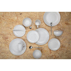 16 Piece Matte Silver Cutlery Set