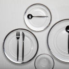 16 Piece Matte Black Cutlery Set