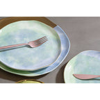 16 Piece Matte Pink Finish Cutlery Set