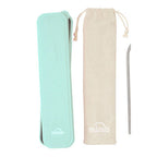 6 Piece Silver Travel Cutlery Set with Case