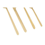 16 Piece Matte Gold Finish Cutlery Set