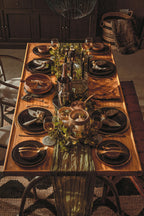 16 Piece Antique Gold Finish Cutlery Set
