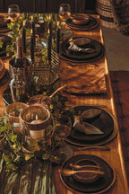 16 Piece Antique Gold Finish Cutlery Set
