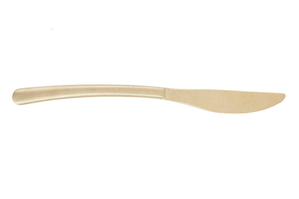 16 Piece Antique Gold Finish Cutlery Set