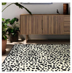 Maestro Dalmation Rug - Black & White