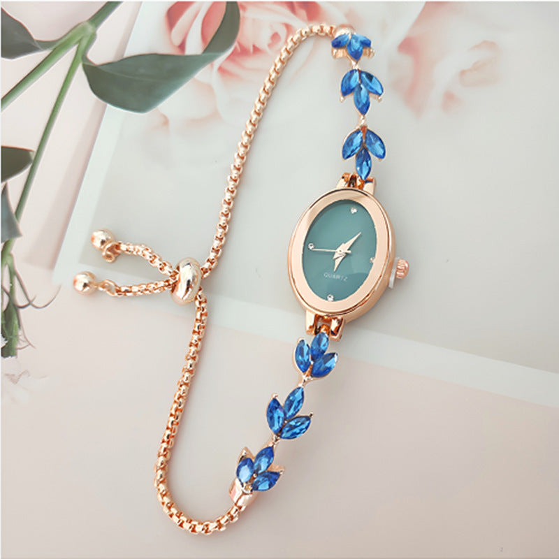 Wheat Diamond Women's Quartz Watch