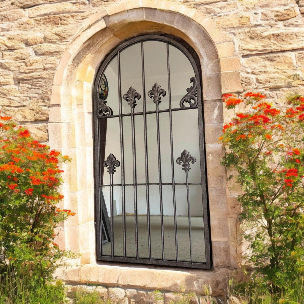 120cm Metal Window Wall Mirror