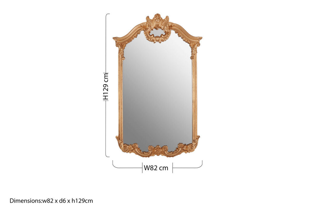 Gold Wall Mirror