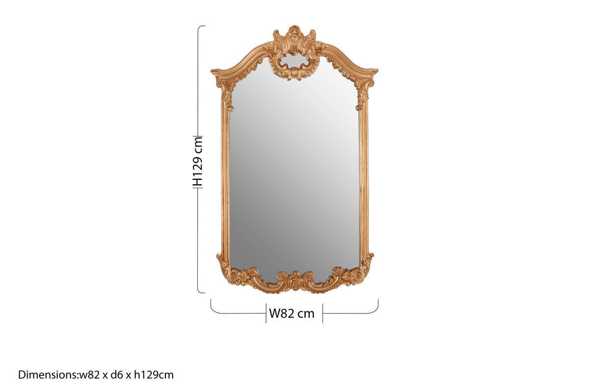 Gold Wall Mirror