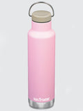 Klean Kanteen Vacuum Insulated 592ml Classic Bottle With Loop Cap Lotus (Pink)