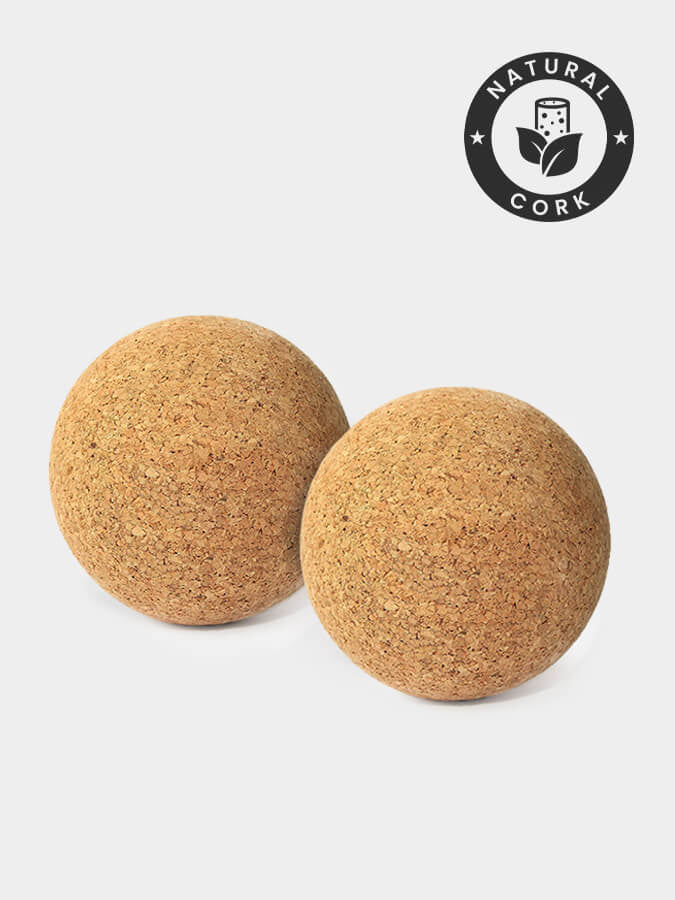 Cork Unbranded Massage Balls - Twin Pack 6cm