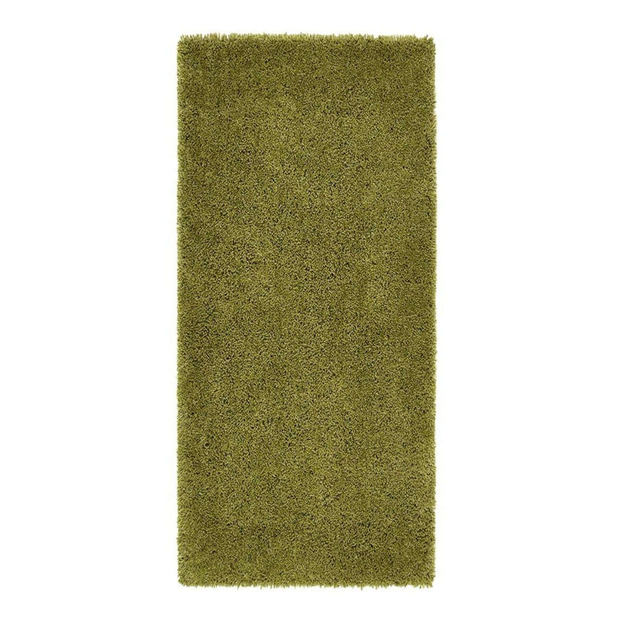 Chicago Olive Green Shaggy Rug 67X200 cm