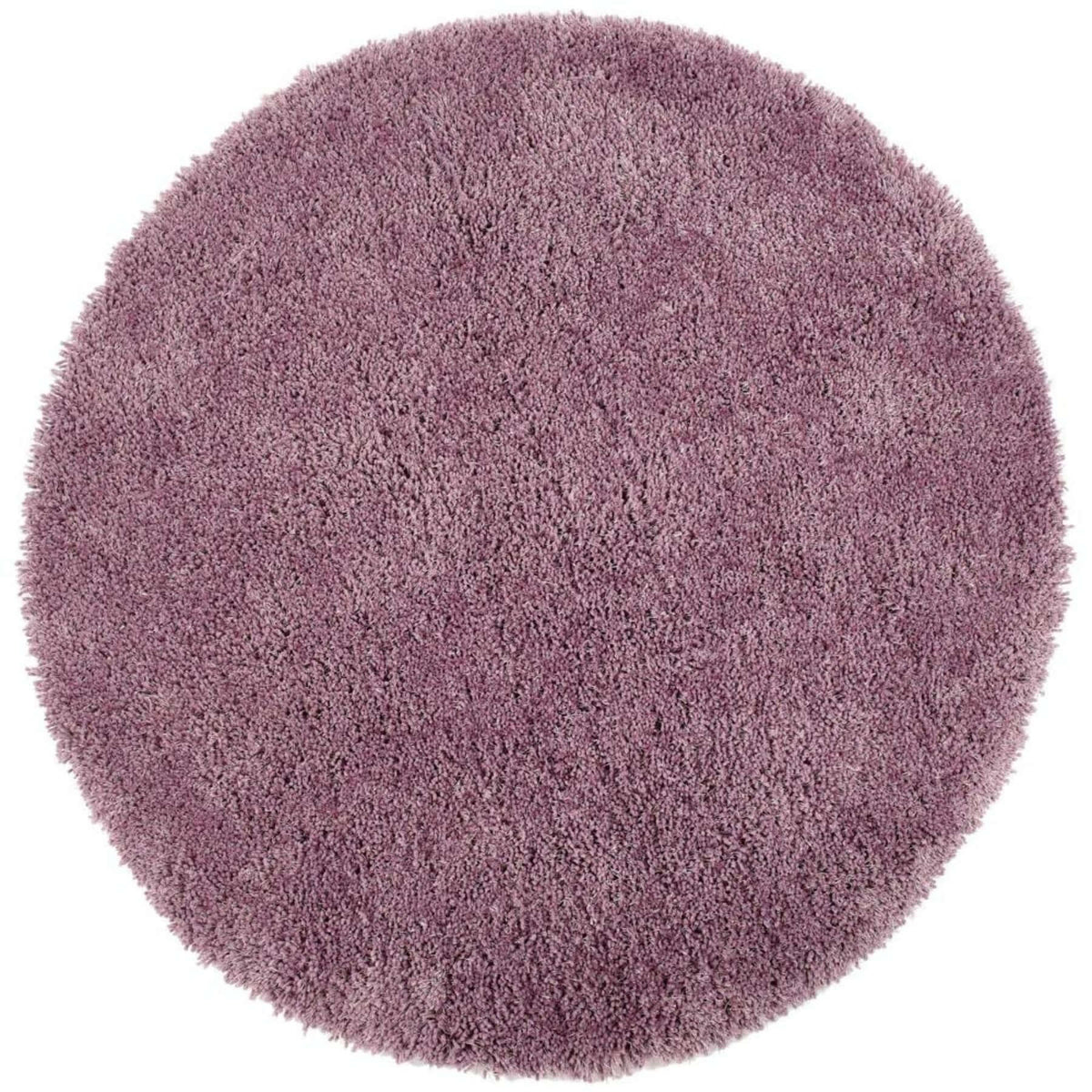 Chicago Lavender Shaggy Rug Ø 133 cm