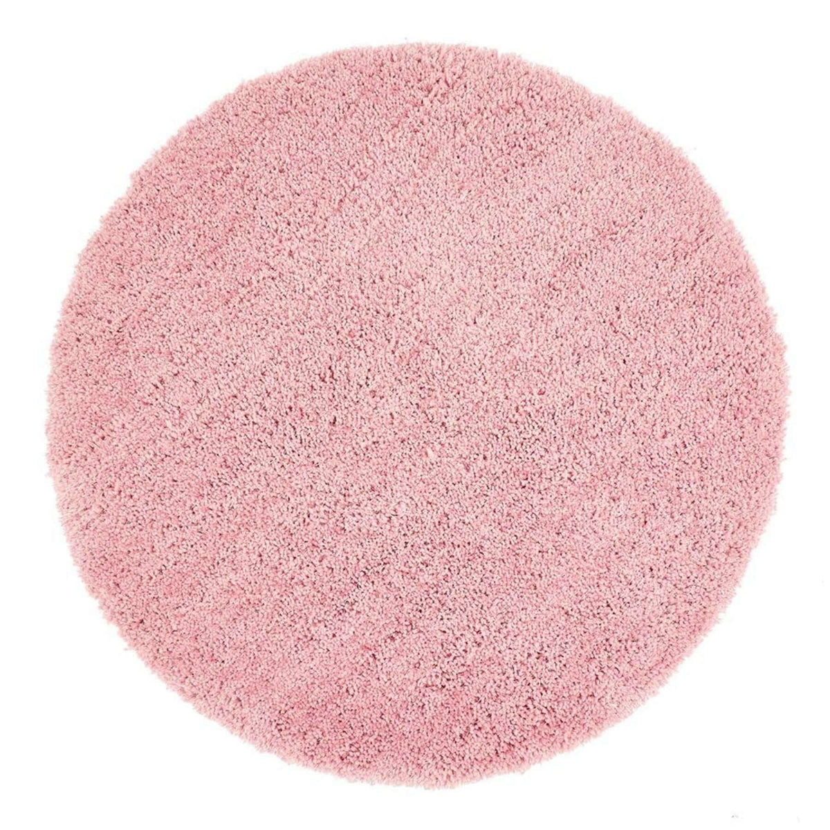 Chicago Pink Shaggy Rug Ø 133 cm