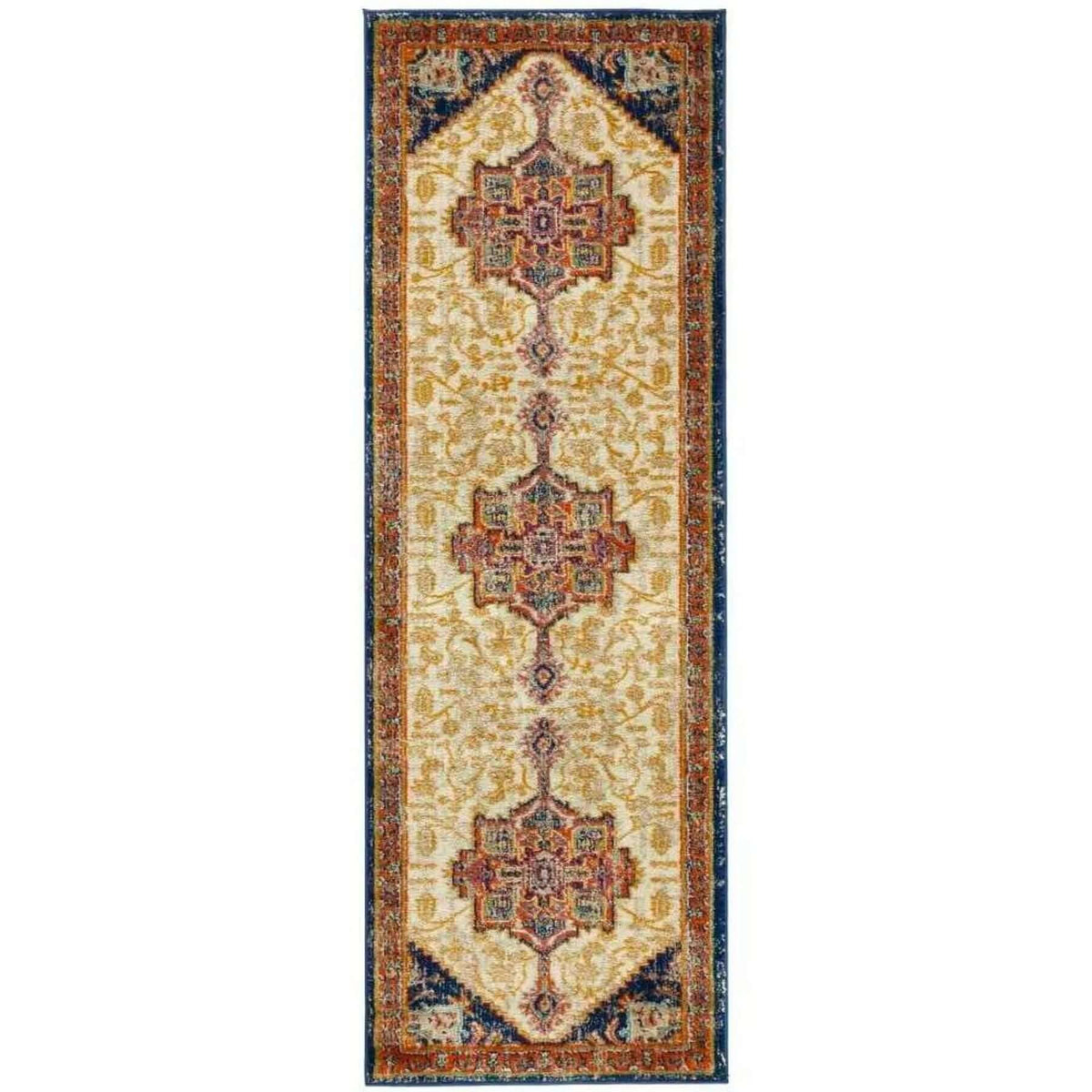 Granada Multicolour Vintage Rug 67X200 cm