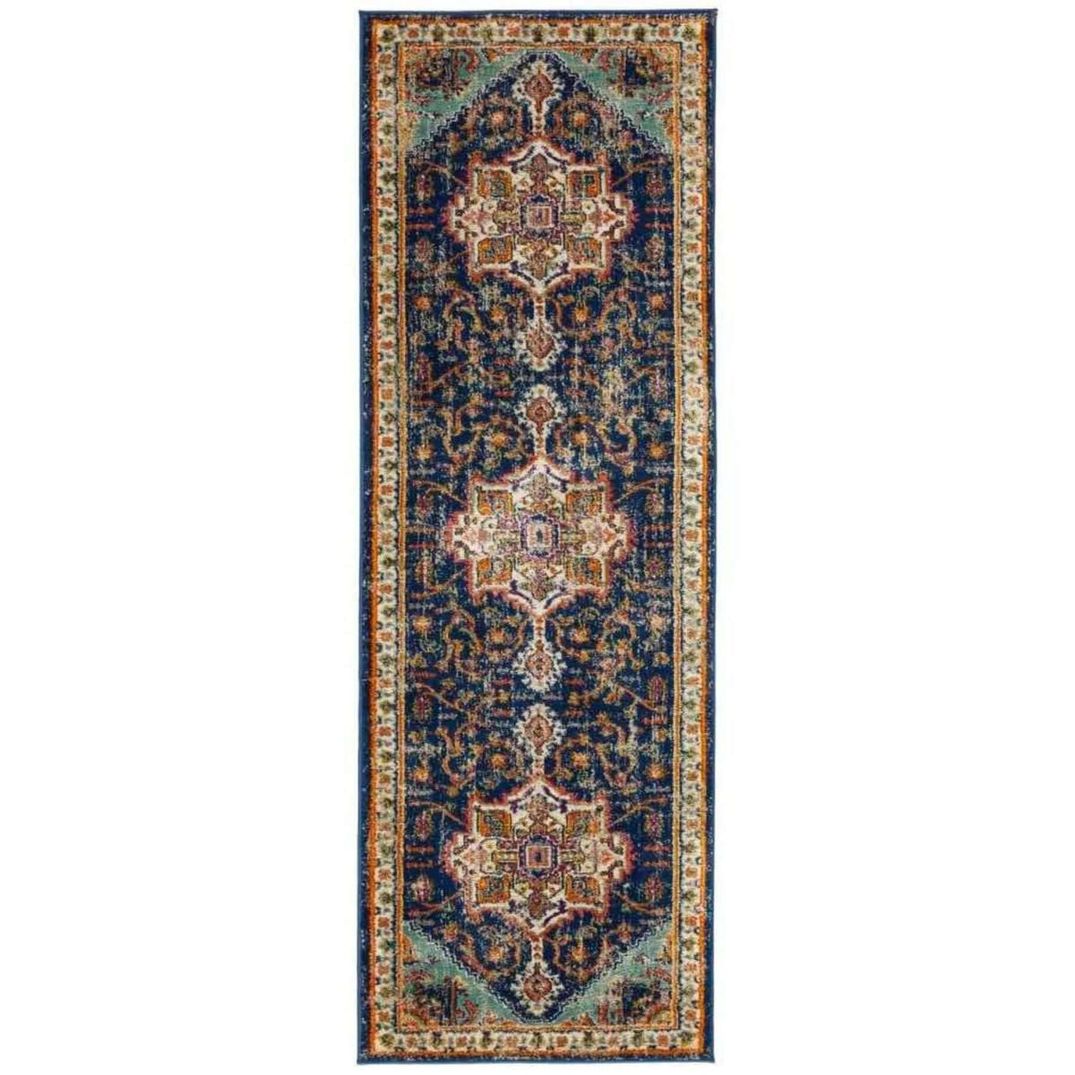 Granada Multicolour Vintage Rug 67X200 cm