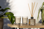 Dark Amber Diffuser and Candle Gift Set