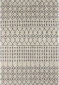 Moroccan Ivory Grey Shaggy Rug 240X340 cm
