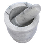 White Marble Large Mortar and Pestle