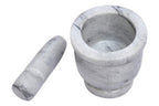 White Marble Large Mortar and Pestle