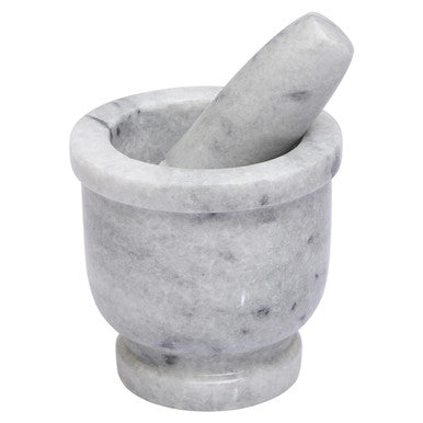 White Marble Large Mortar and Pestle