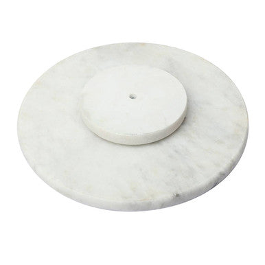 White Marble Lazy Susan