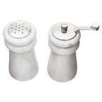 White Marble Salt & Pepper Set