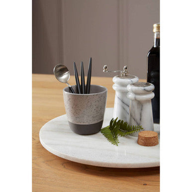 White Marble Salt & Pepper Set
