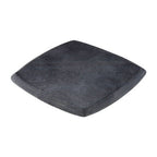 Set of 4 Dark Grey Marble Square Coasters