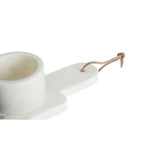 Marble Condiment Bowls and Board Set