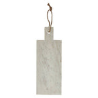 Small White Marble Chopping and Serving Board