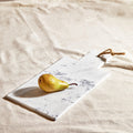 Small White Marble Chopping and Serving Board