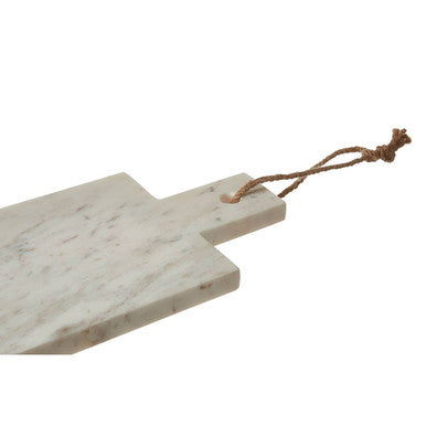 Small White Marble Chopping and Serving Board