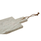 Small White Marble Chopping and Serving Board