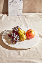 Round White Marble Lazy Susan