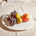 Round White Marble Lazy Susan