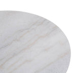 Round White Marble Lazy Susan