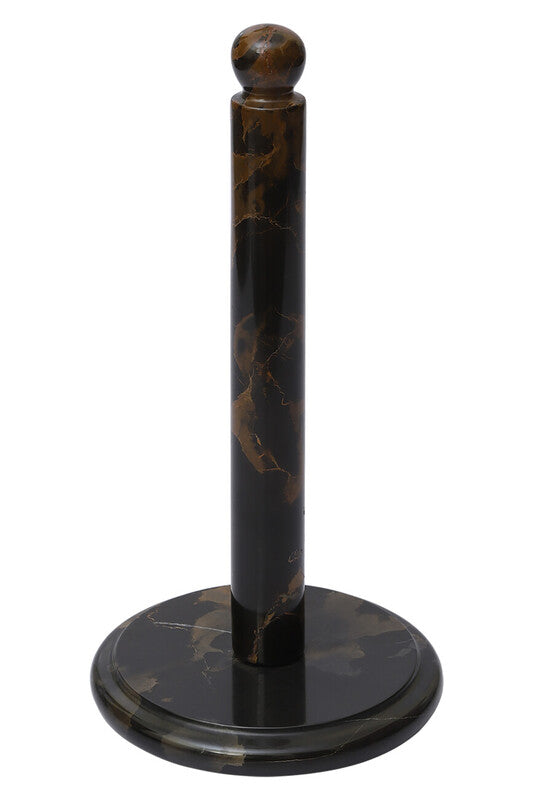 Black and Gold Marble Kitchen Roll Holder