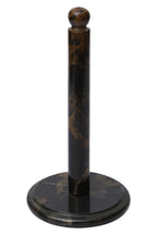 Black and Gold Marble Kitchen Roll Holder
