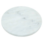 White Marble Round Chopping and Serving Board