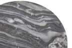 Grey Marble Round Paddle Serving Board