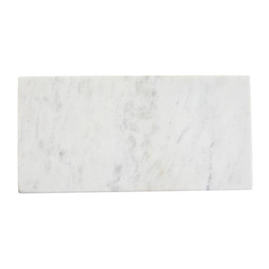 White Marble Rectangular Chopping or Serving Board