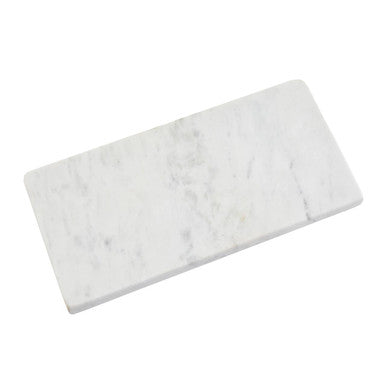 White Marble Rectangular Chopping or Serving Board