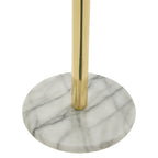 Gold Kitchen Roll Holder with Marble Base