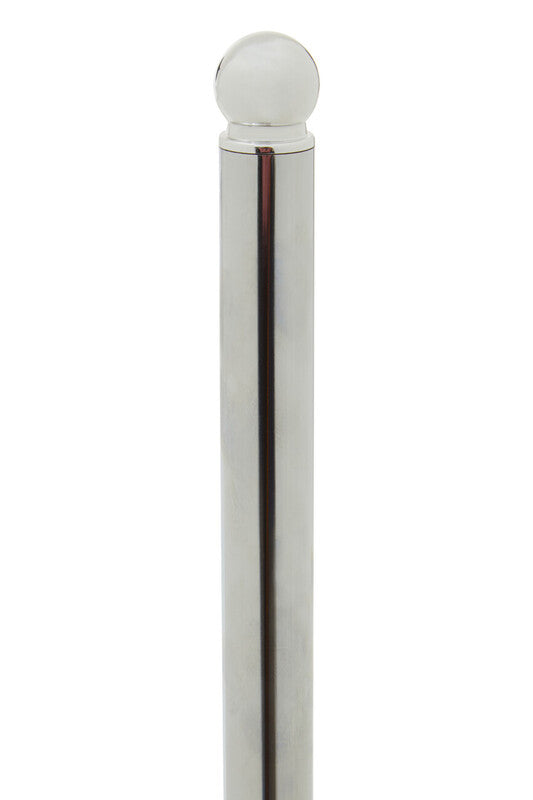 Chrome Kitchen Roll Holder with Marble Base
