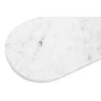 Oblong White Marble Serving Board