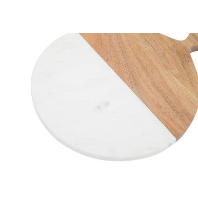 Small Marble and Acacia Wood Paddle Board